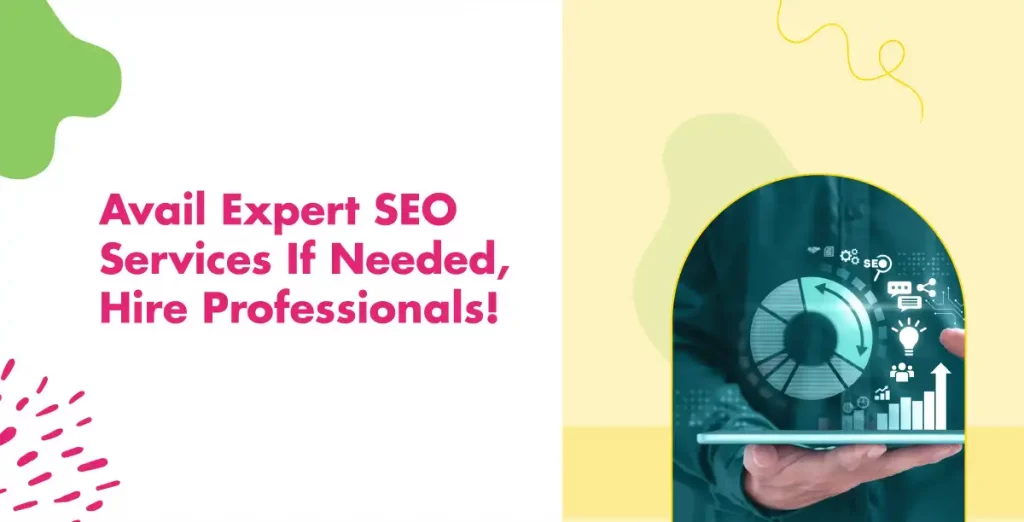 Avail Expert SEO Services If Needed, Hire Professionals!