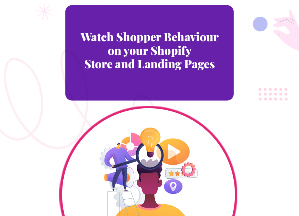 Watch Shopper Behaviour on your Shopify Store and Landing Pages